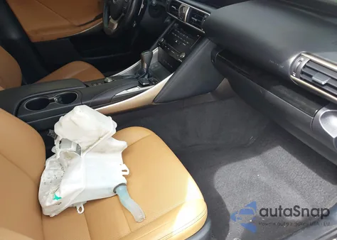 2018 Lexus Is 300 from USA, damaged, VIN JTHC81D24J5032802